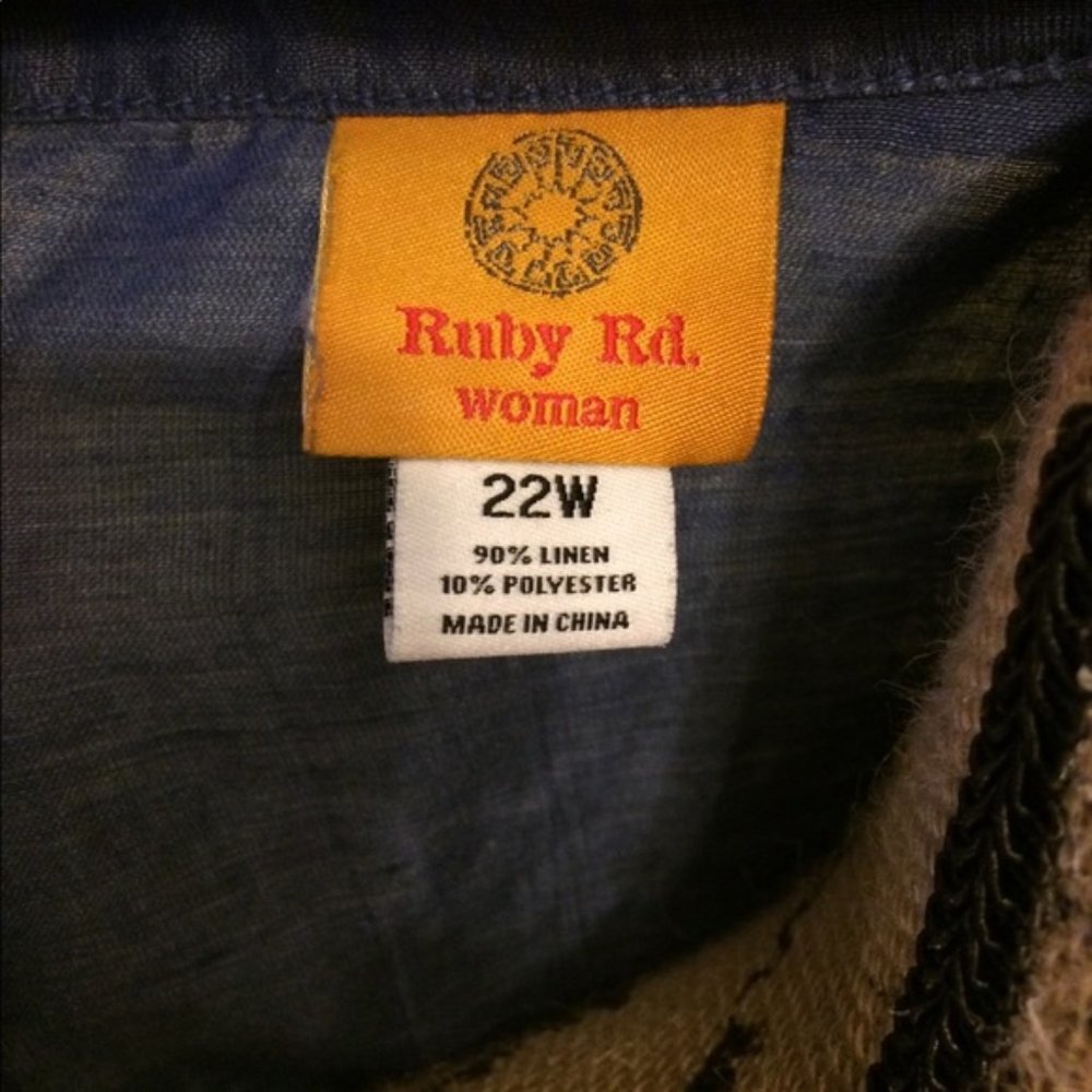 Ruby Rd. Brand lightweight jacket. Size 22W - Picture 6 of 6